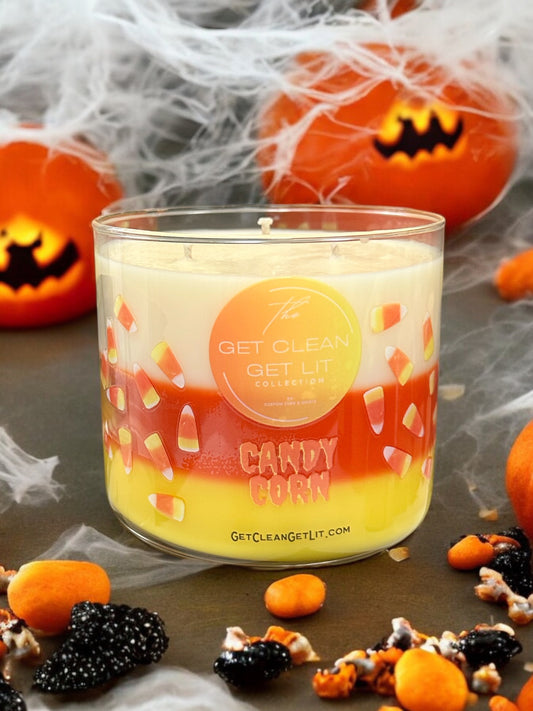 Candy Corn 3 Wick