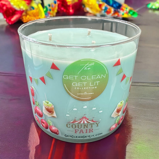 County Fair Candle 3 Wick