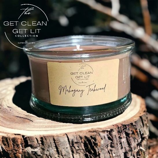 Mahogany Teakwood Candle