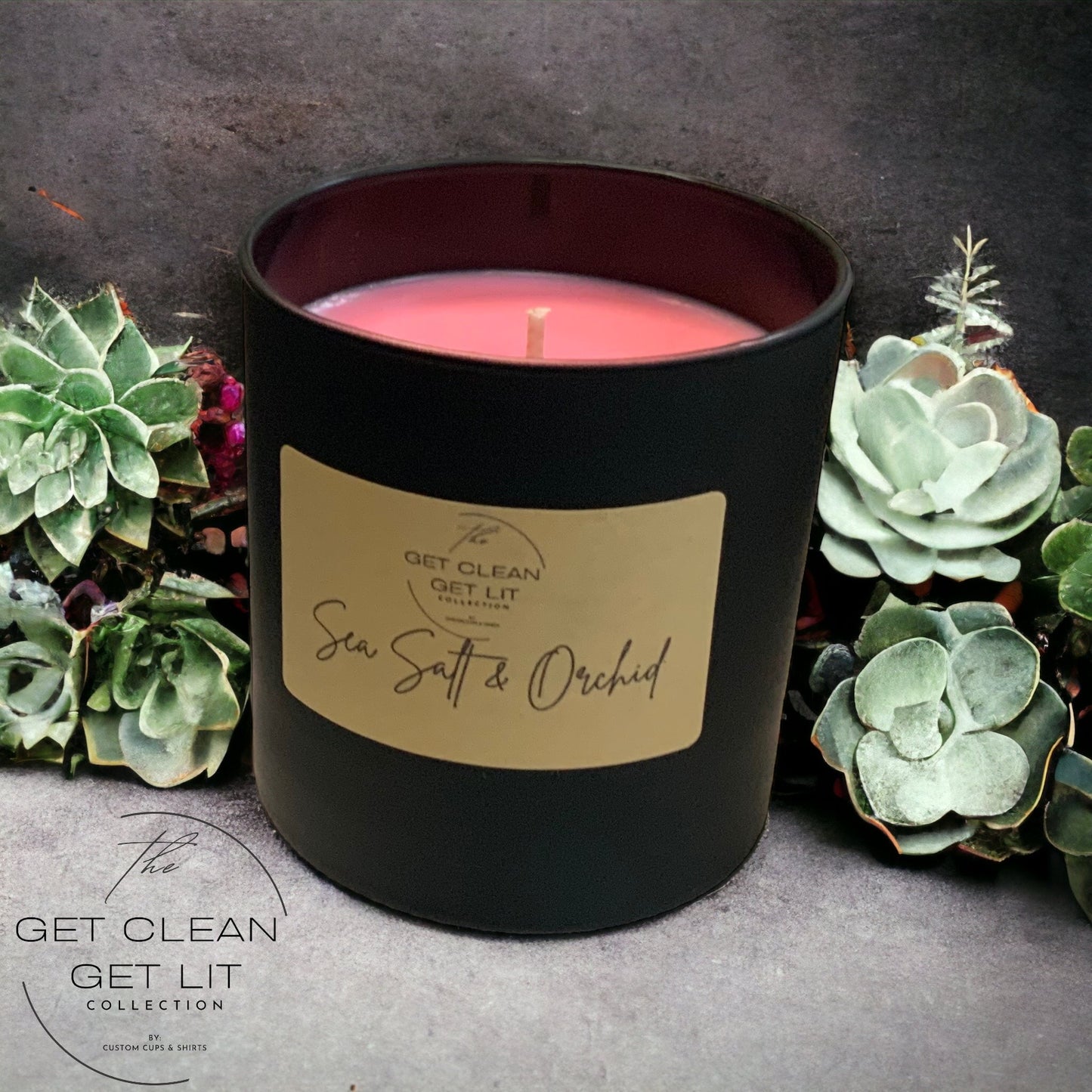 Sea Salt & Orchid Candle