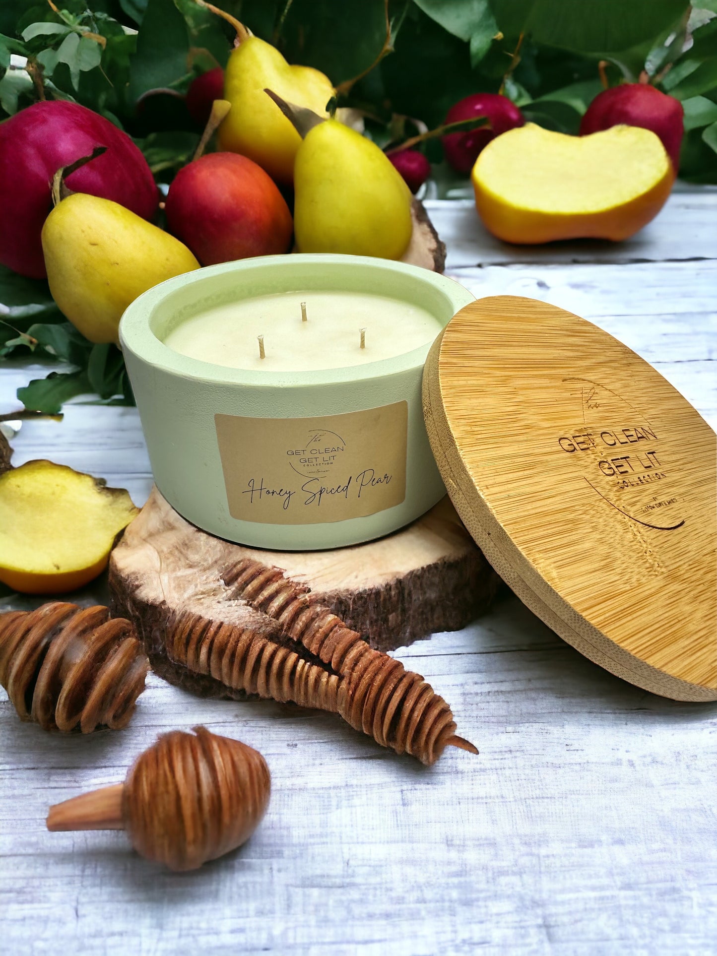 Honey Spiced Pear Candle