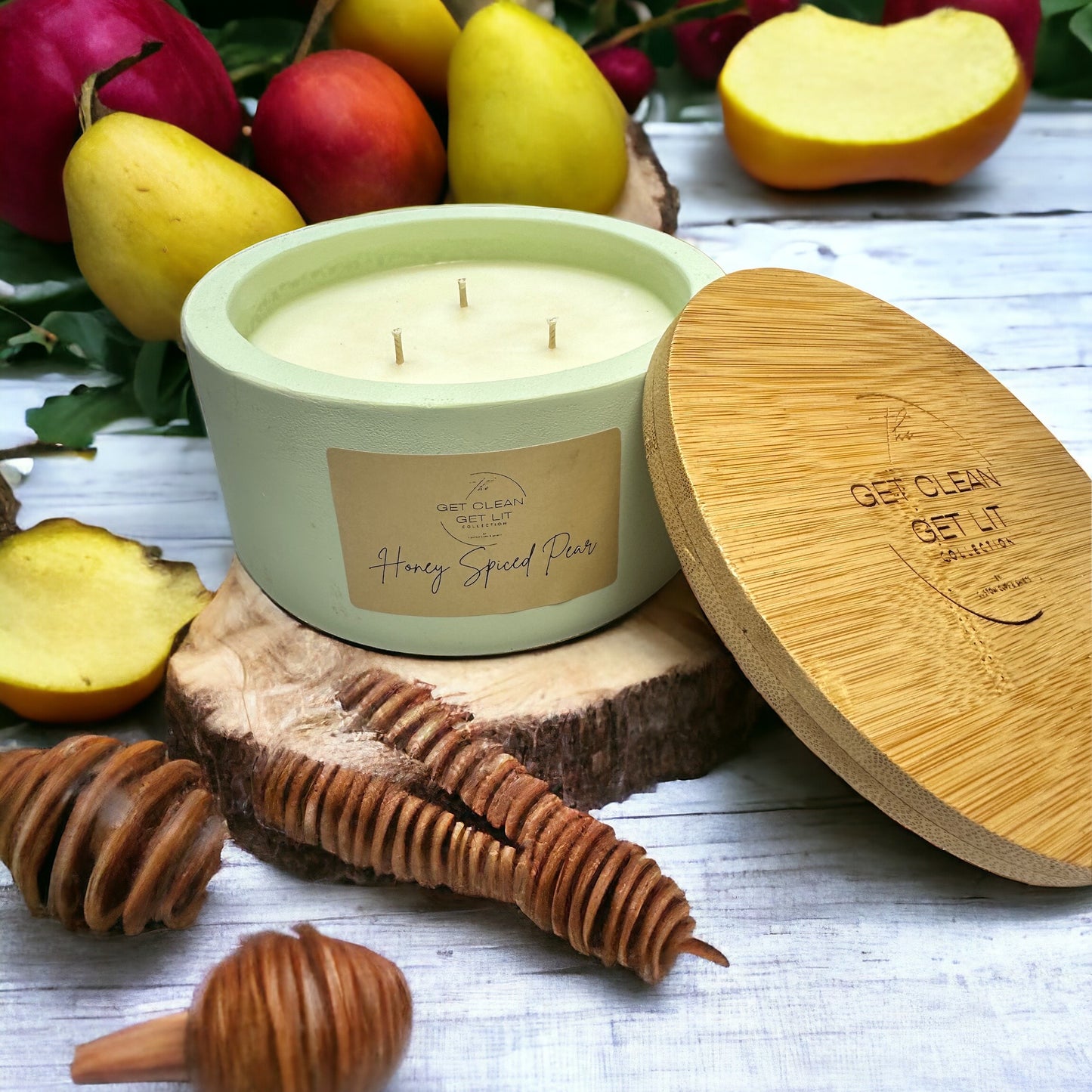 Honey Spiced Pear Candle