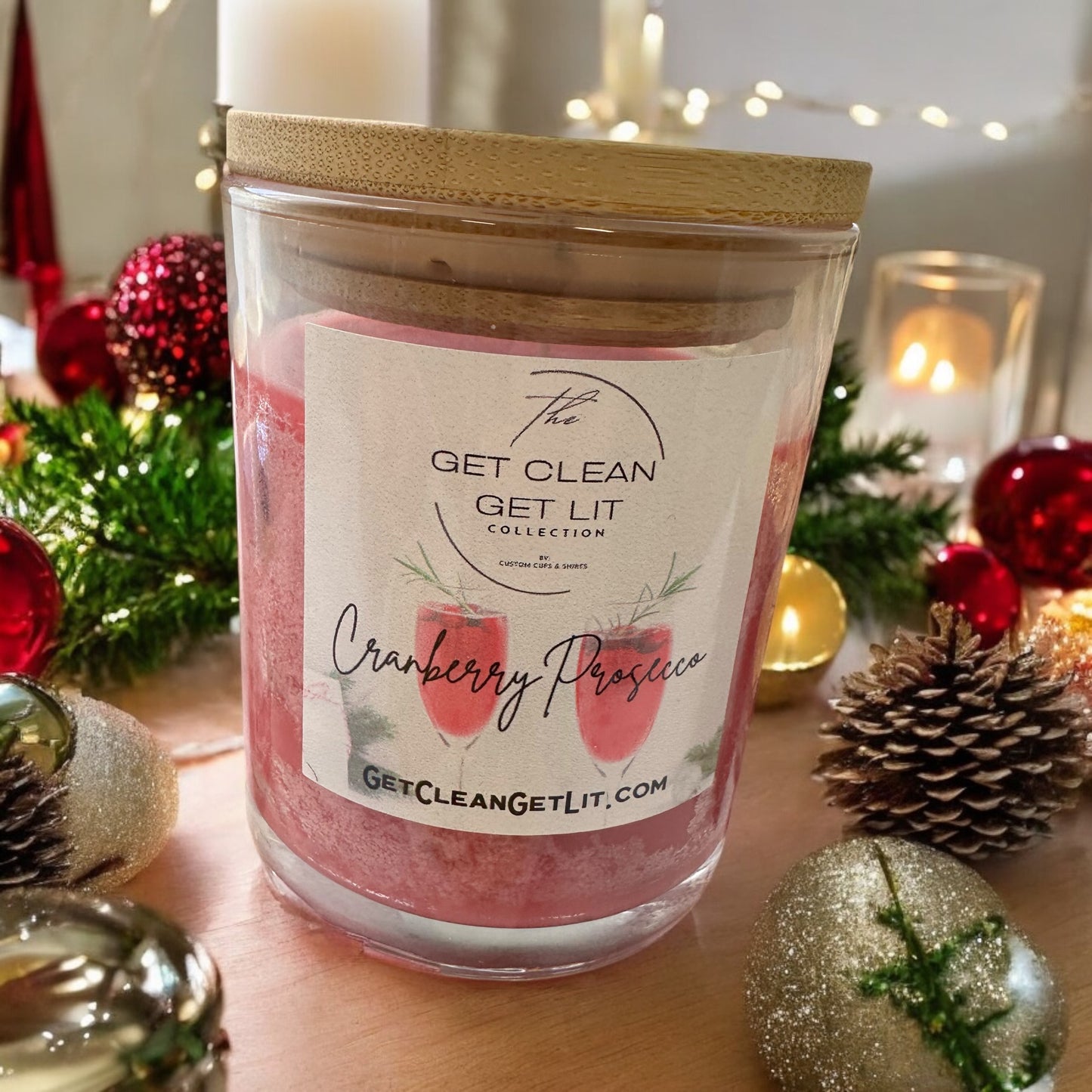 Cranberry Prosecco Candle