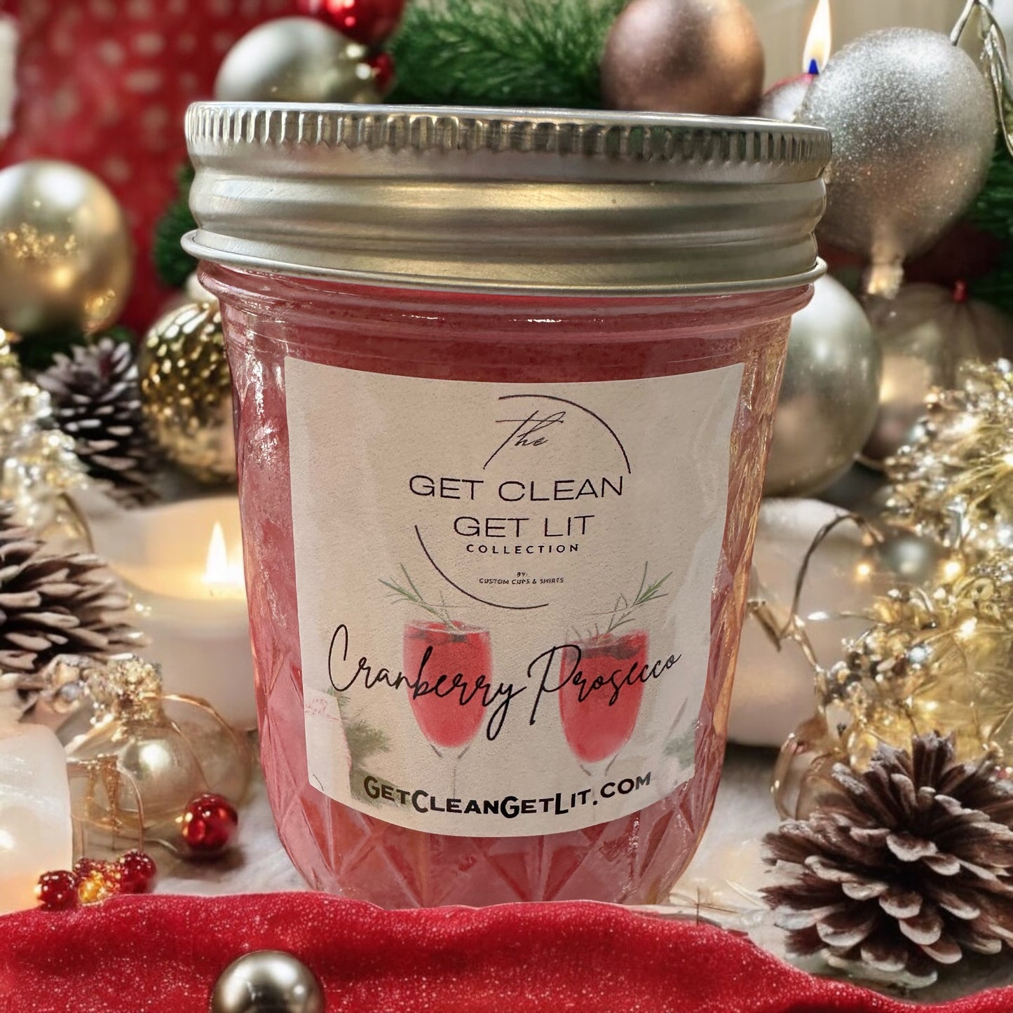 Cranberry Prosecco Candle