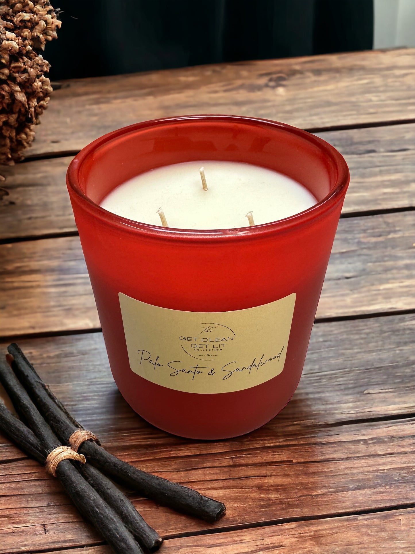 Palo Santo & Sandalwood Candle