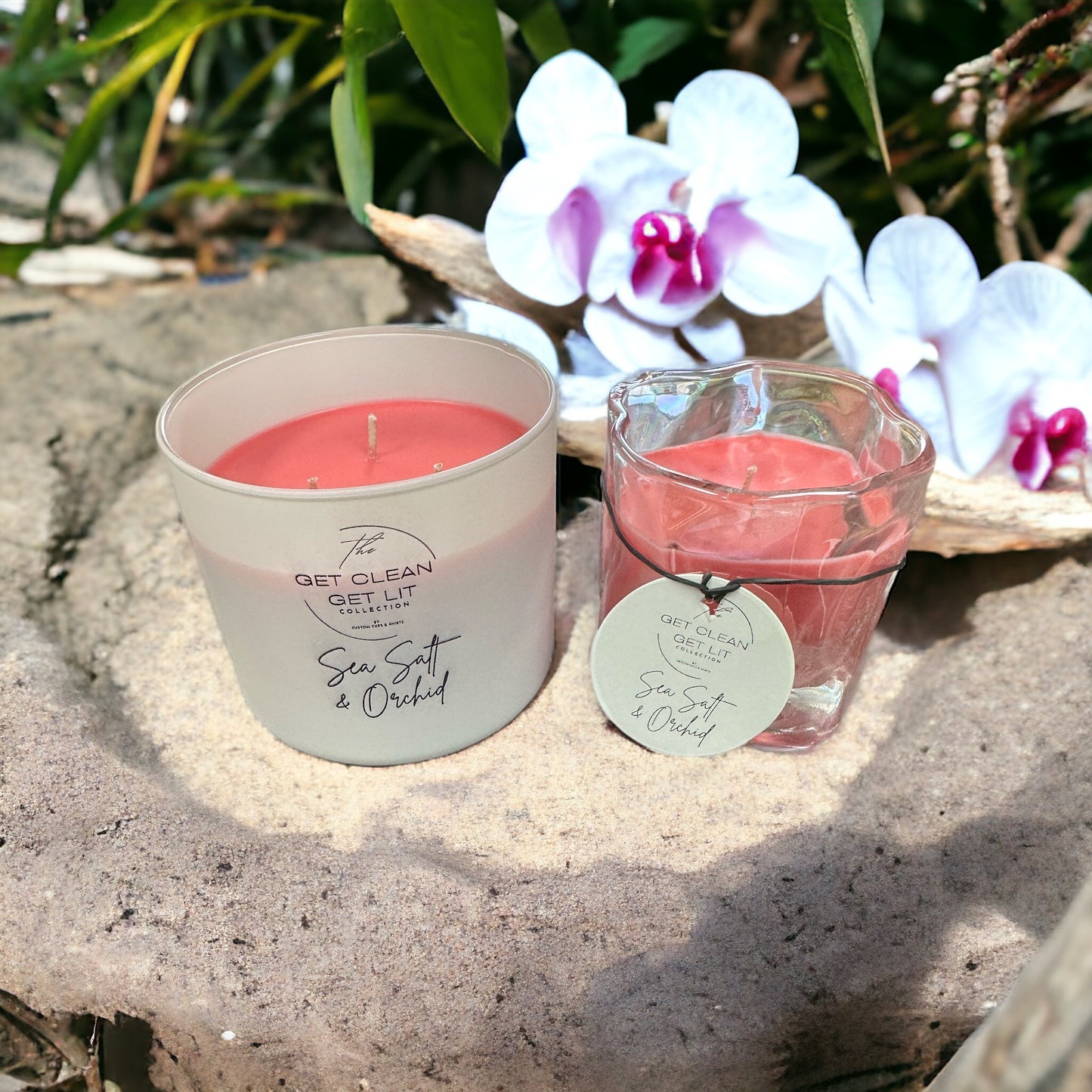 Sea Salt & Orchid Candle