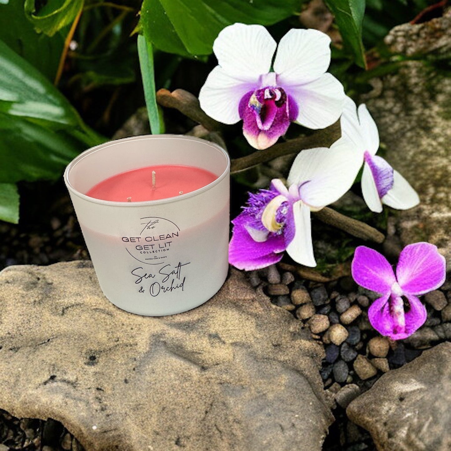 Sea Salt & Orchid Candle