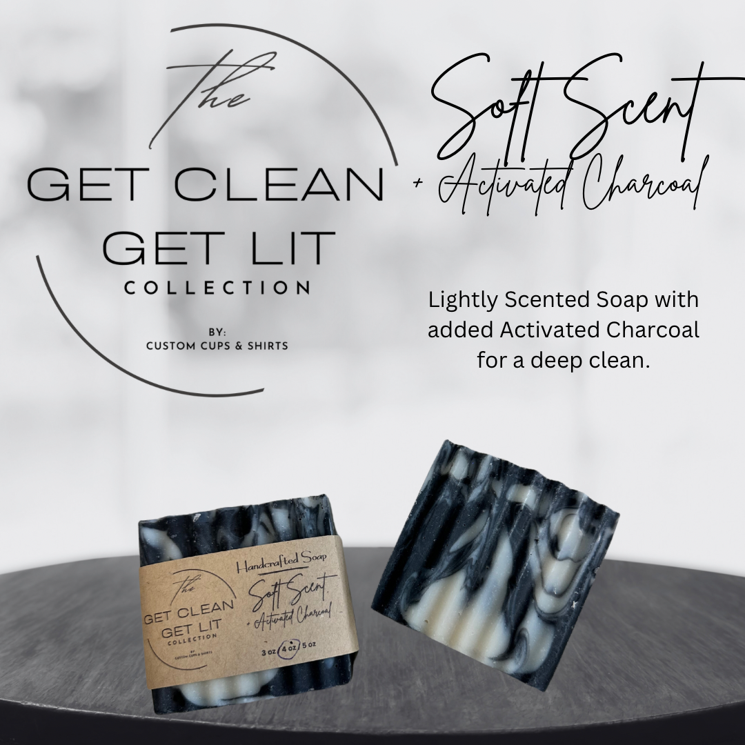 Soft Scent + Activated Charcoal Soap