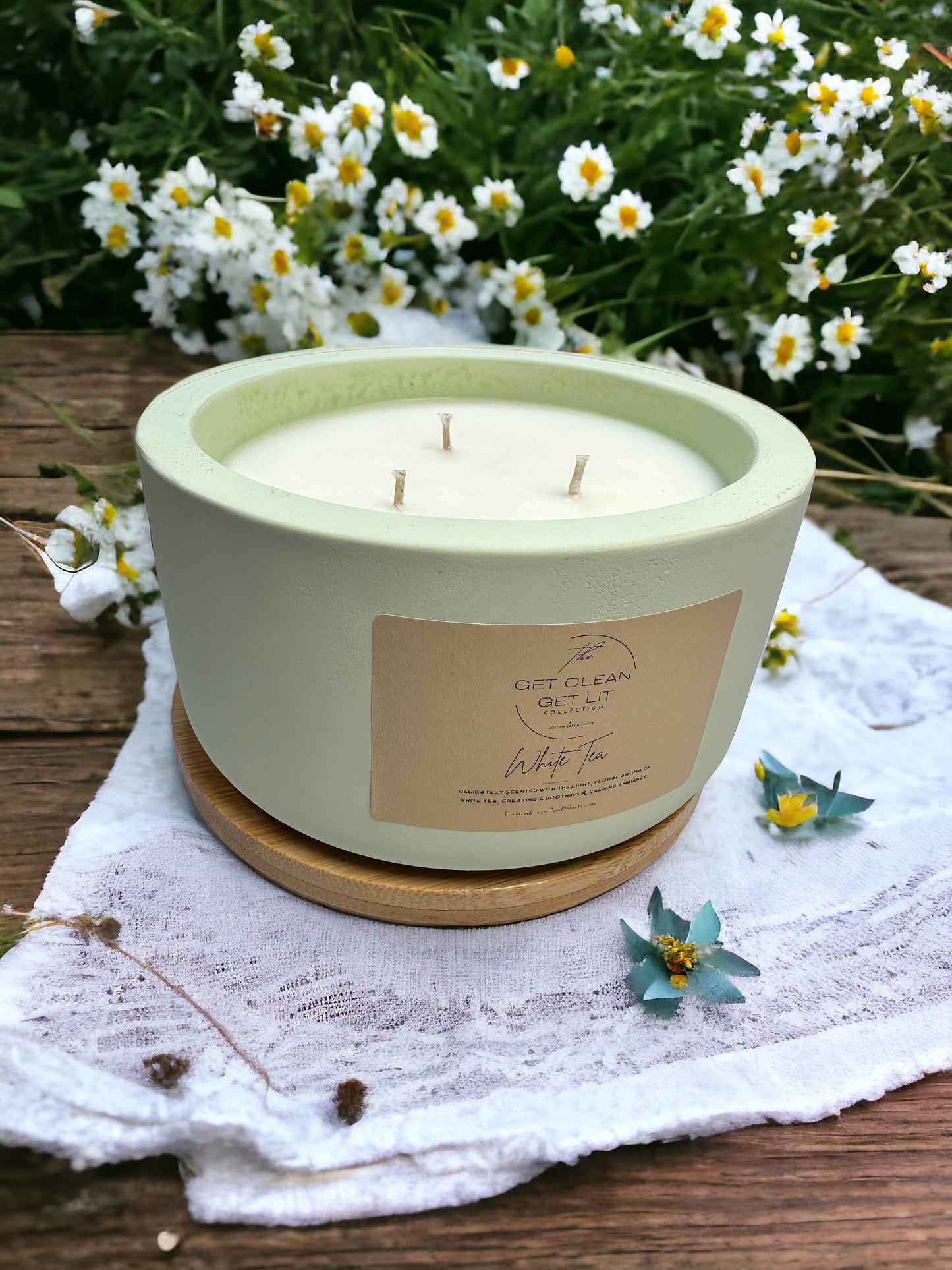 White Tea Candle