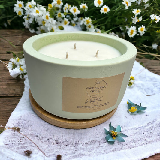 White Tea Candle